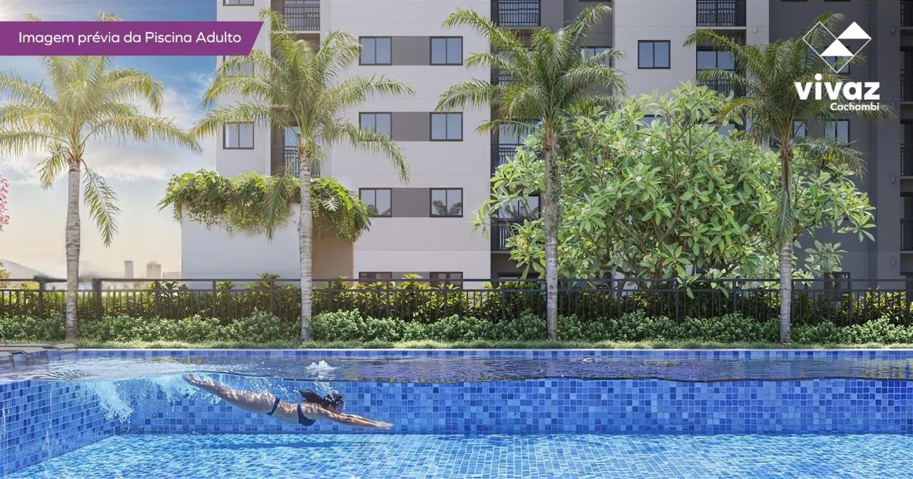 Imagem prévia da piscina adulto do Vivaz Cachambi